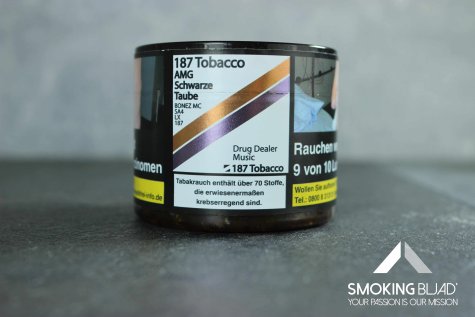 187 Tobacco AMG Schwarze Traube 25g