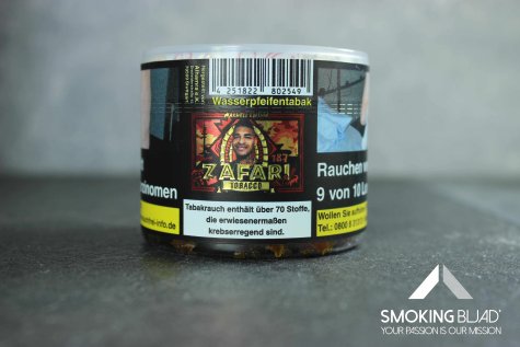 187 Tobacco Zafari 25g