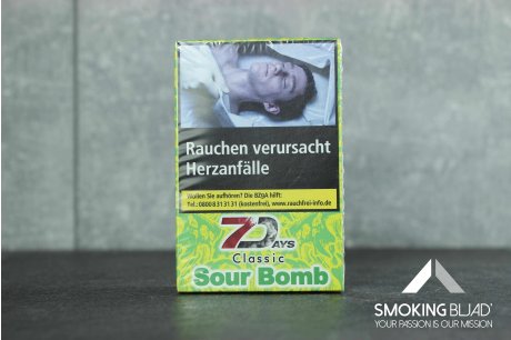 7 Days Classic Tobacco Sour Bomb 25g